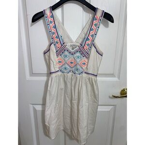 American Eagle Outfitters Short, Colorful, and Stitched Dress